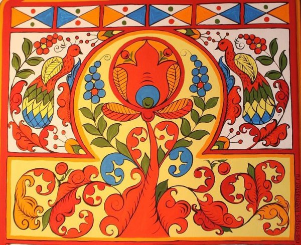 Северодвинская роспись Борецкая