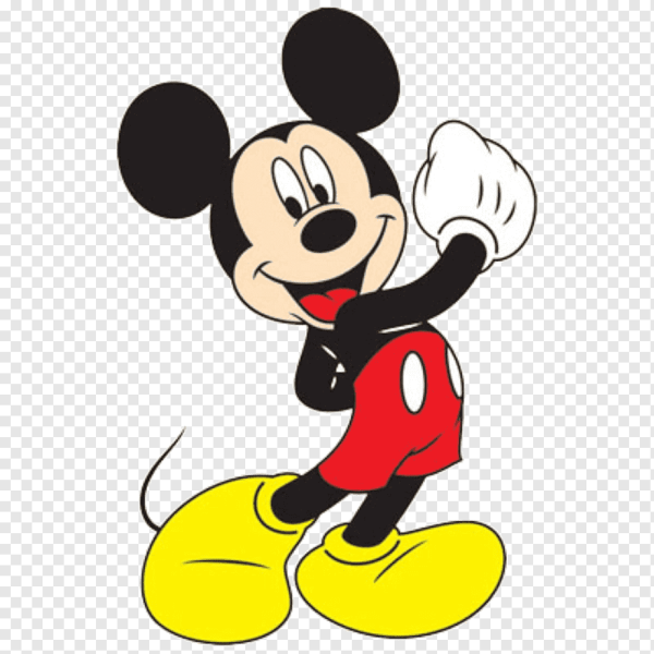 Микки Маус средний палец