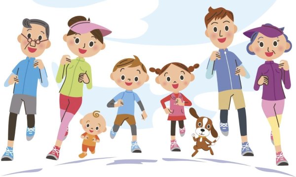 Спортивная семья