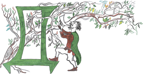 Иллюстрация к балладе Лесной царь