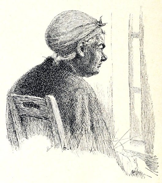 Иллюстрация к стихотворению Пушкина няне