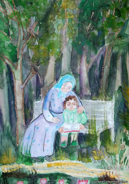 Арина Родионовна рисунок Пушкина