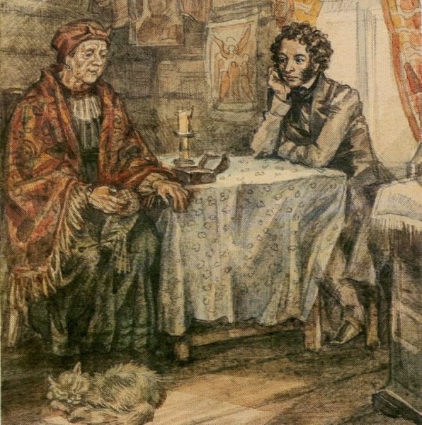 Арина Родионовна няня Пушкина