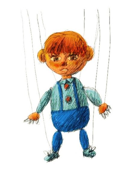 Эскиз театральной куклы