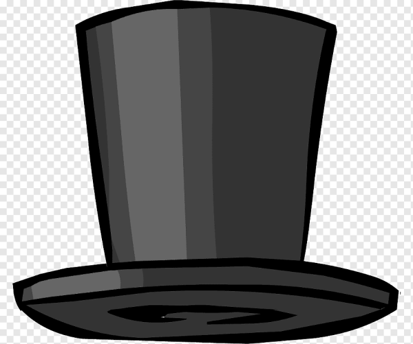 Шляпа цилиндр арт