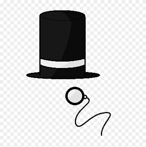 Шляпа цилиндр арт