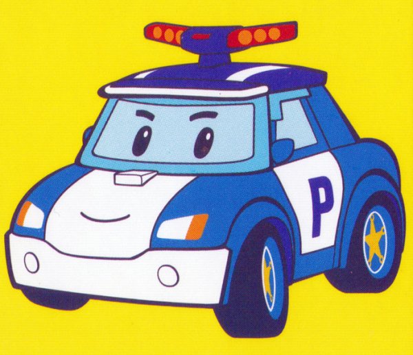 Машинки мультяшные Робокар Поли