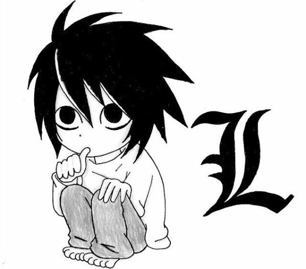 Эл Лоулайт черно белый