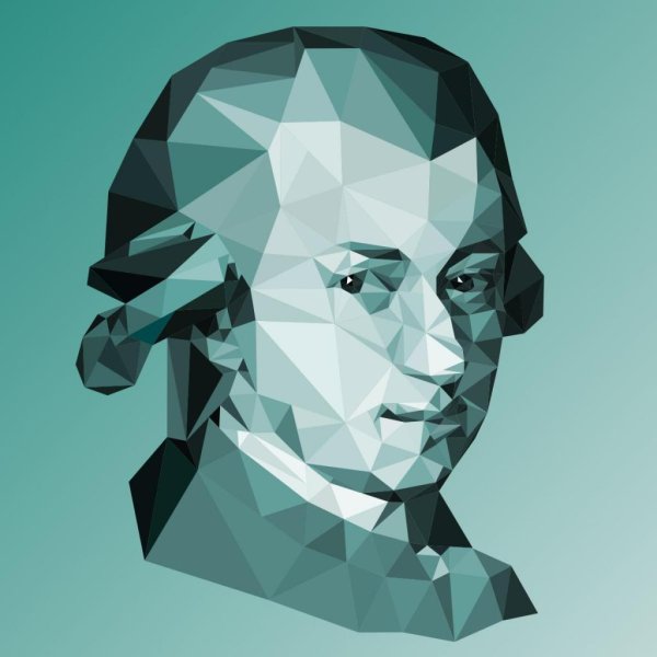 Лоу Поли портрет