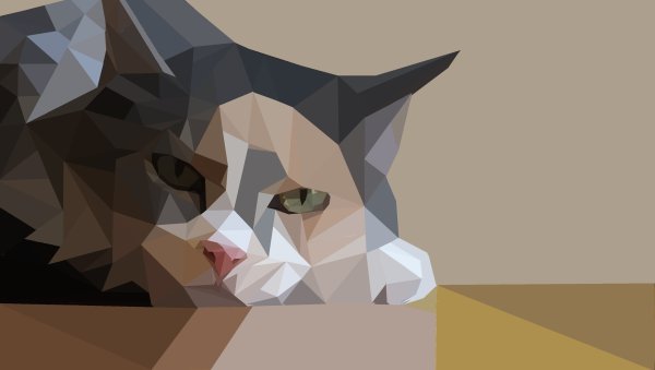 Полигональные животные