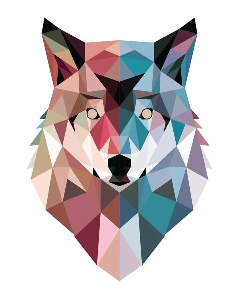 Животные в геометрическом стиле