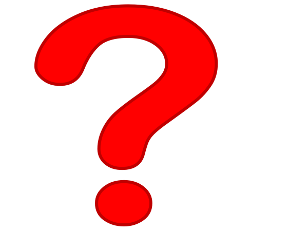 Вопросительный знак на прозрачном фоне