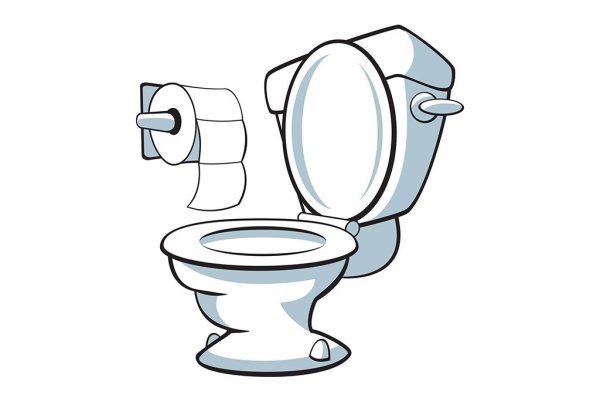 Унитаз раскраска для детей