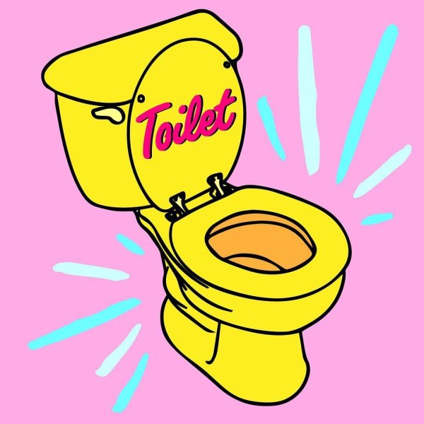 Унитаз рисунок для детей