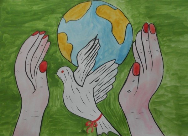 Рисунок на тему мир согласие уважение