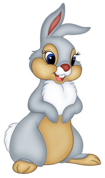 Зайцы мультяшные