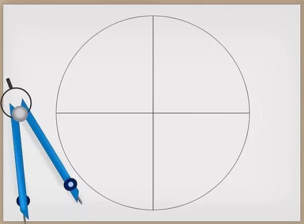 Круг циркулем