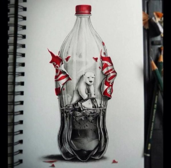 Оригинальные необычные рисунки