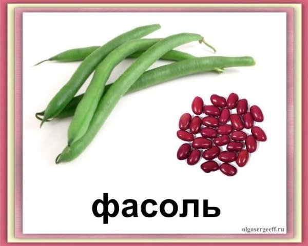 Мультяшные стручки фасоли