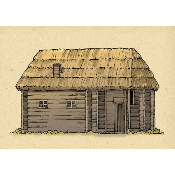 Жилище бедных крестьян