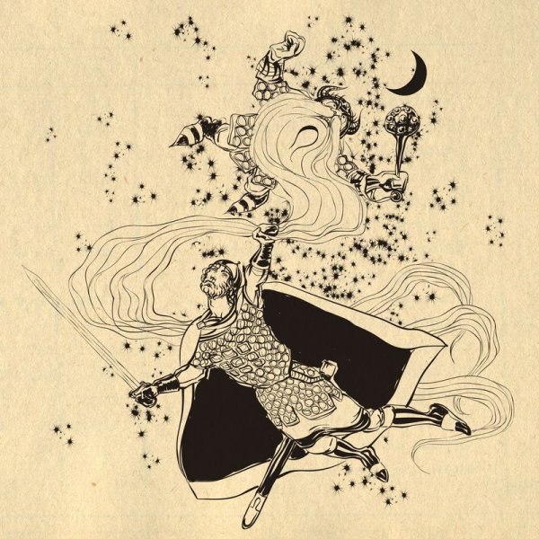 Руслан и Людмила раскраска для детей