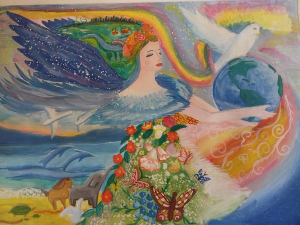 Рисование на тему Дружба народов