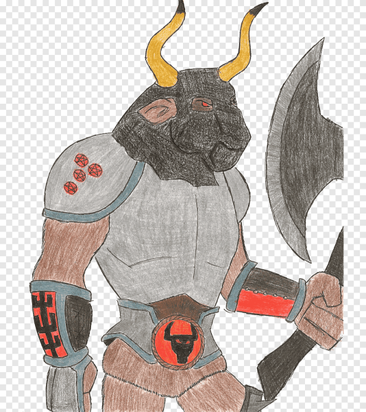 Минотавр Получеловек полубык