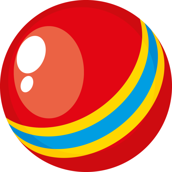 Мяч мультяшный