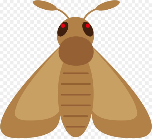 Моль нарисованная