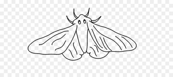 Моль нарисованная