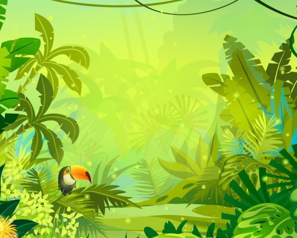 Тропический фон