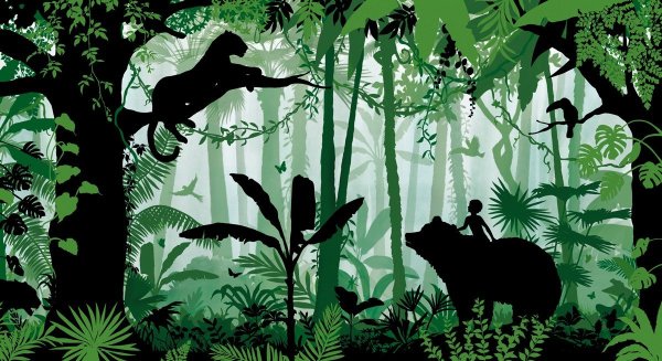 Стилизованные джунгли