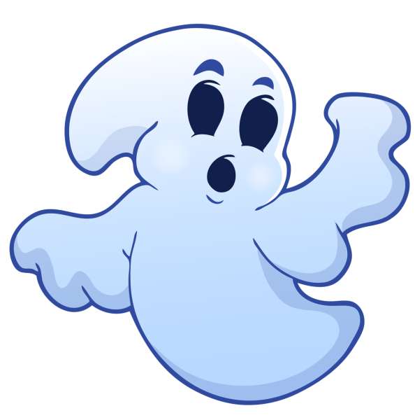 Мультяшное привидение