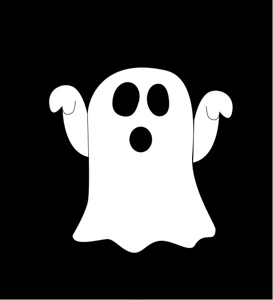 Мультяшное привидение