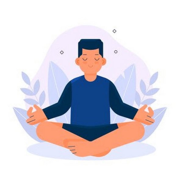 Медитирующий человек