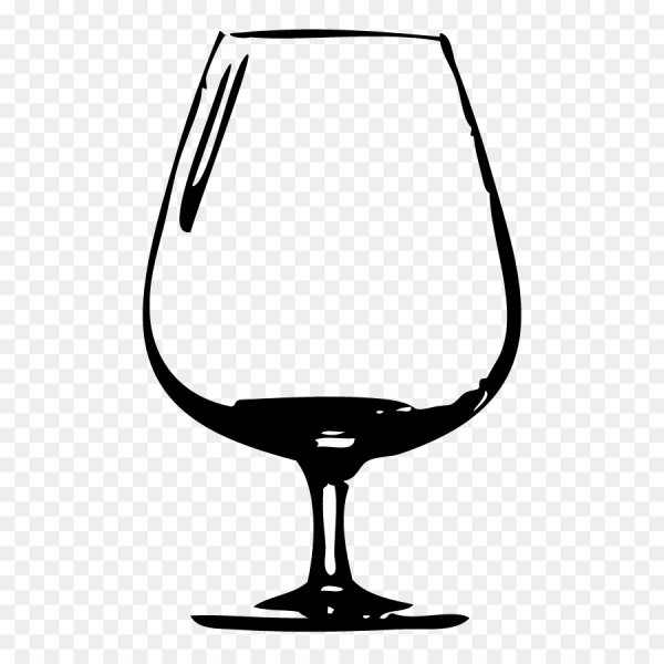 Бокал векторный