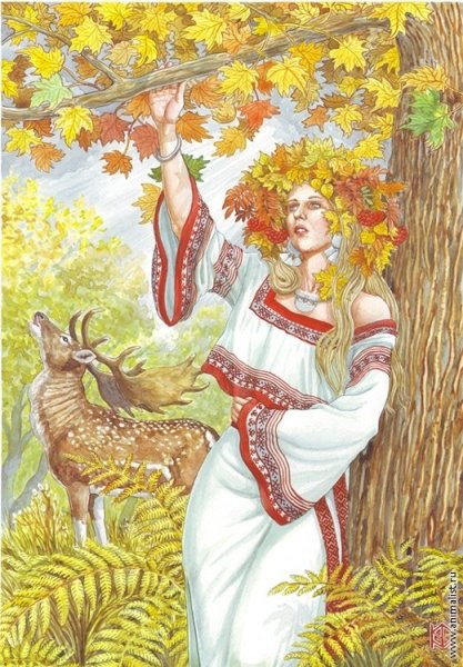 Портрет красавицы осени