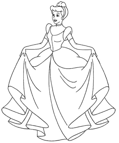 Золушка карандашом