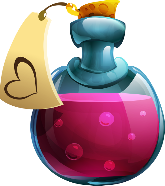 Зелье на прозрачном фоне