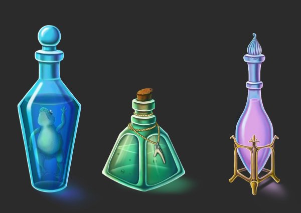 Бутылек с зельем Гарри Поттер