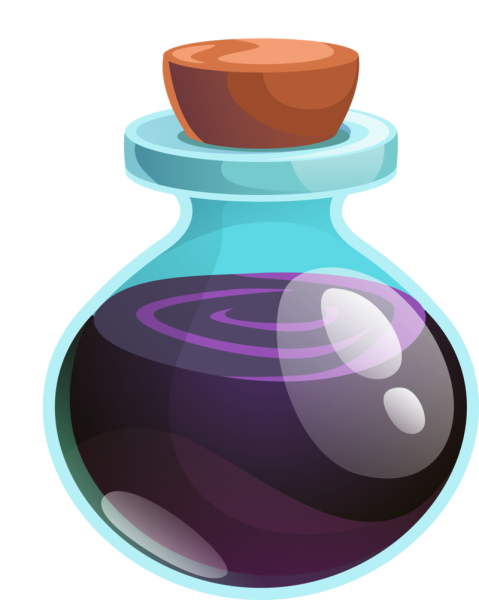 Зелье на прозрачном фоне