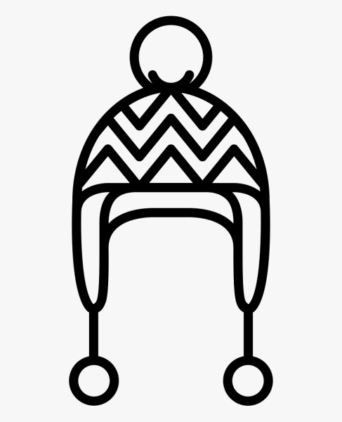 Шапка ушанка детская лекала