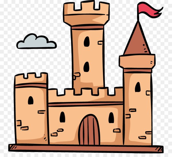 Замок мультяшный