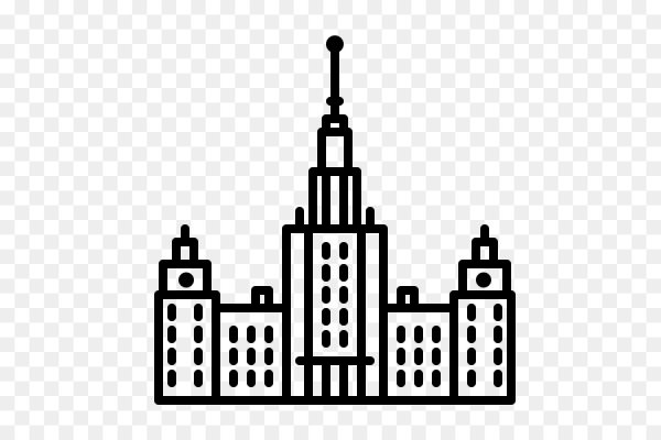 Сталинская высотка силуэт