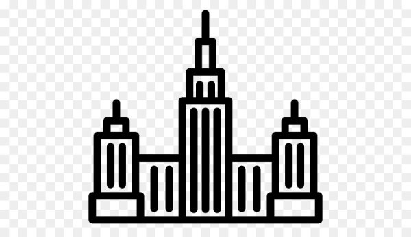 Москва сталинские высотки вектор