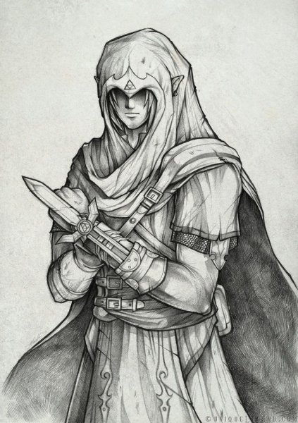 Скетчи ассасин Крид Эцио