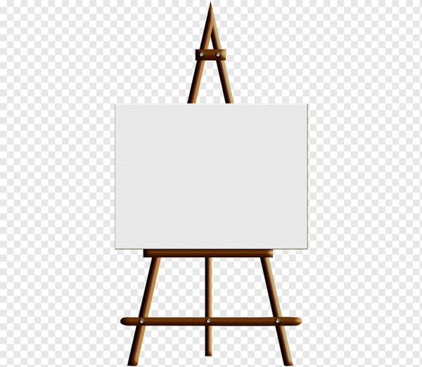 Мольберт с холстом