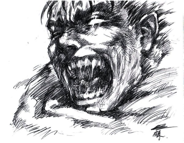 Злость рисунок