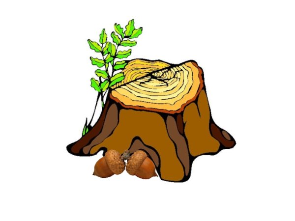 Пень для детей Сказочная