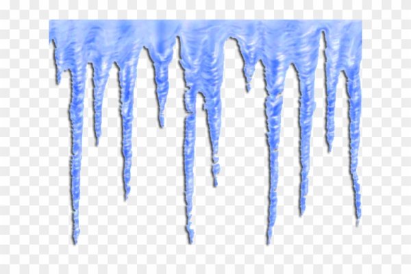 Сосульки нарисованные